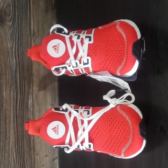 New Adidas Ultraboost Unisex Sneakers Red Running Lightweight Gym Workout Shoes - Picture 4 of 11